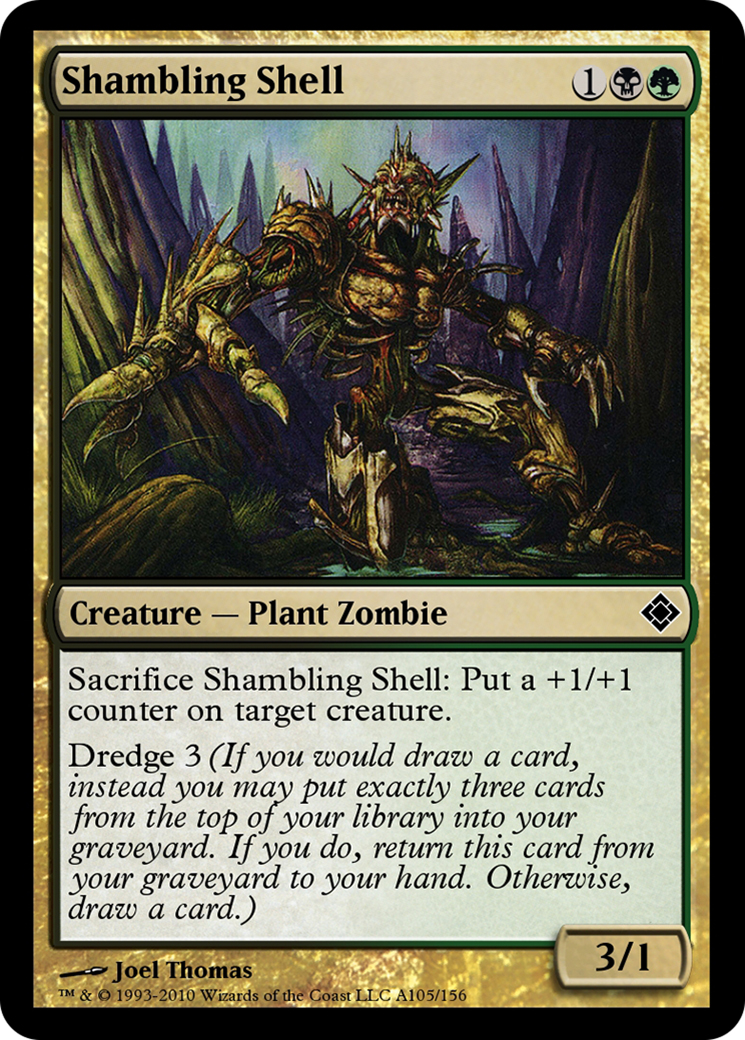 Shambling Shell (TD0-A105) - Magic Online Theme Decks - Premium MTG Single from Wizards of the Coast - Just $0! Shop now at Game Crave Tournament Store