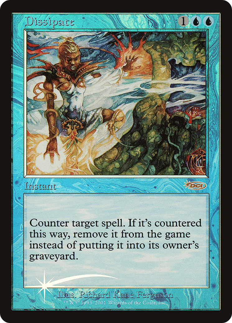 Dissipate (F02-003) - Friday Night Magic 2002 Foil - Premium MTG Single from Wizards of the Coast - Just $10.61! Shop now at Game Crave Tournament Store