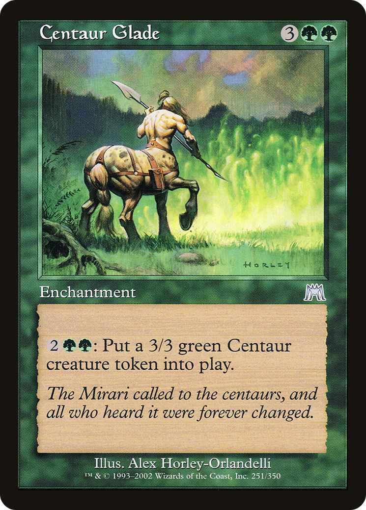 Centaur Glade (ONS-251) - Onslaught Foil - Premium MTG Single from Wizards of the Coast - Just $0.86! Shop now at Game Crave Tournament Store
