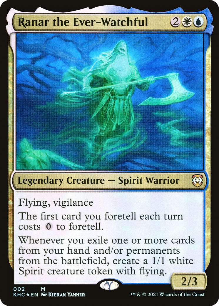 Ranar the Ever-Watchful (KHC-002) - Kaldheim Commander - Premium MTG Single from Wizards of the Coast - Just $0.08! Shop now at Game Crave Tournament Store