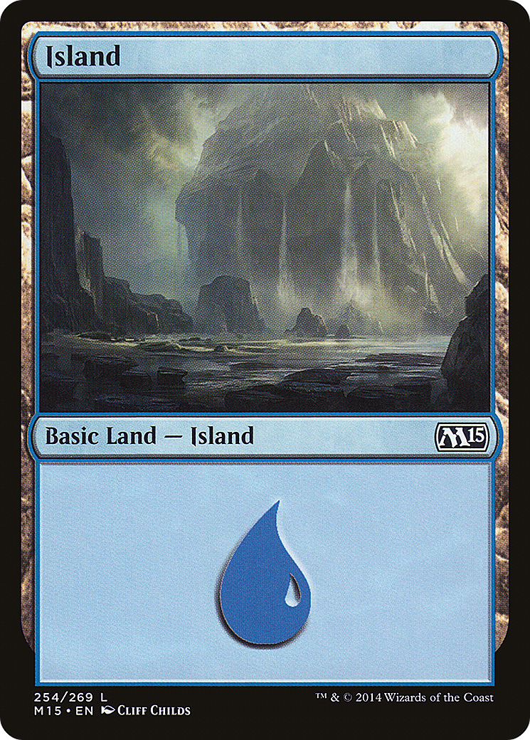 Island (M15-254) - Magic 2015 Foil - Premium MTG Single from Wizards of the Coast - Just $0.25! Shop now at Game Crave Tournament Store