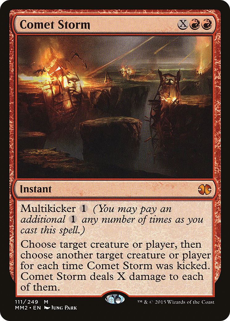Comet Storm (MM2-111) - Modern Masters 2015 - Premium MTG Single from Wizards of the Coast - Just $0.26! Shop now at Game Crave Tournament Store