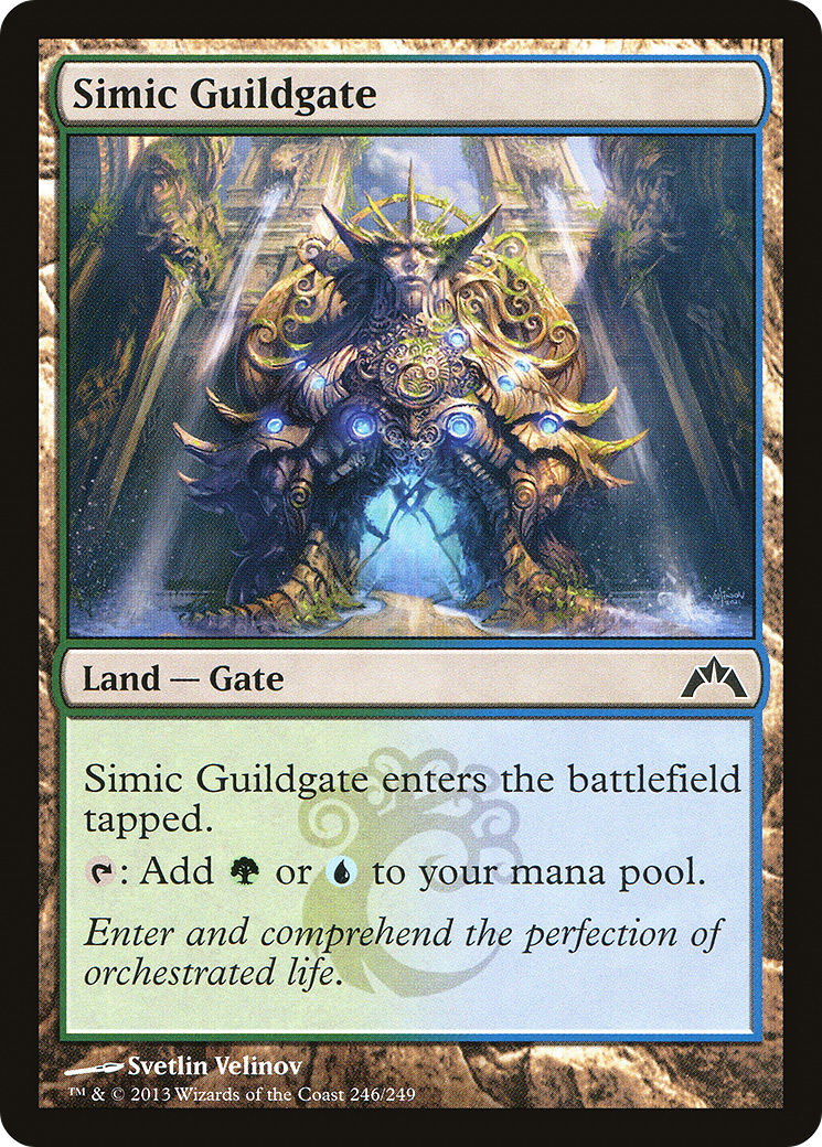 Simic Guildgate (GTC-246) - Gatecrash Foil - Premium MTG Single from Wizards of the Coast - Just $0.32! Shop now at Game Crave Tournament Store