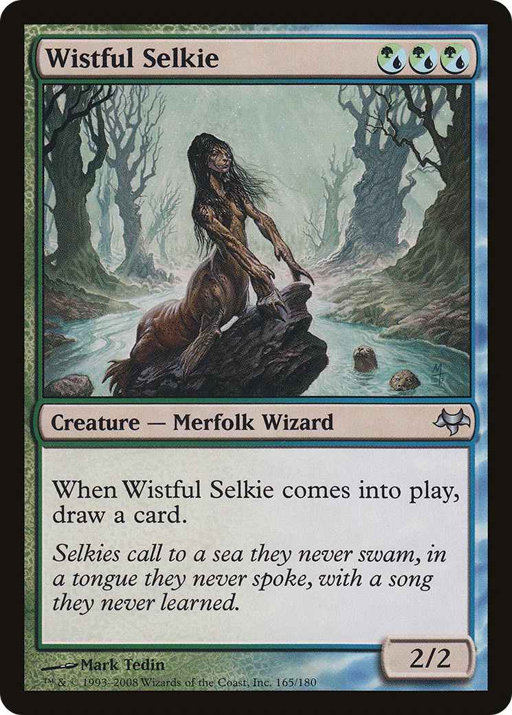 Wistful Selkie (EVE-165) - Eventide - Premium MTG Single from Wizards of the Coast - Just $0.08! Shop now at Game Crave Tournament Store