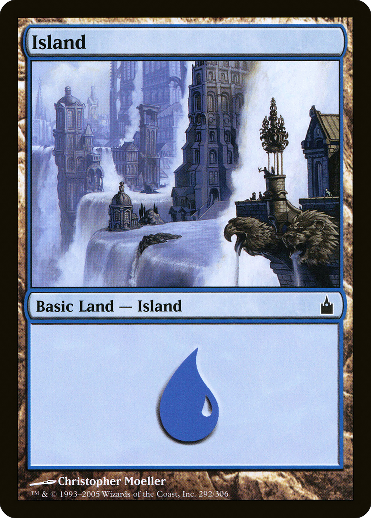 Island (RAV-292) - Ravnica: City of Guilds Foil - Premium MTG Single from Wizards of the Coast - Just $0.08! Shop now at Game Crave Tournament Store