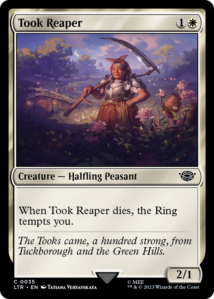 Took Reaper (LTR-035) - The Lord of the Rings: Tales of Middle-earth - Premium MTG Single from Wizards of the Coast - Just $0.08! Shop now at Game Crave Tournament Store