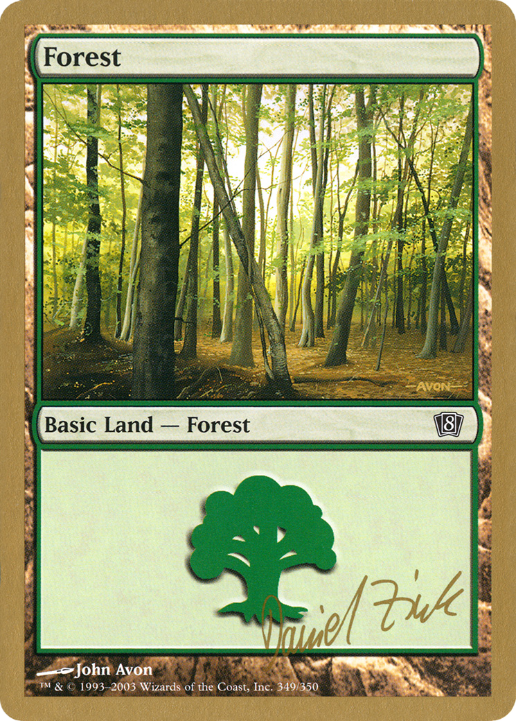 Forest (WC03-DZ349) - World Championship Decks 2003 - Premium MTG Single from Wizards of the Coast - Just $1.43! Shop now at Game Crave Tournament Store