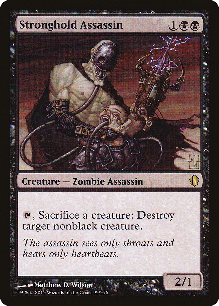 Stronghold Assassin (C13-093) - Commander 2013 - Premium MTG Single from Wizards of the Coast - Just $0.31! Shop now at Game Crave Tournament Store