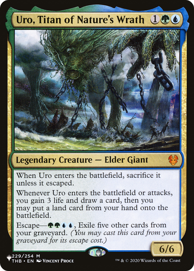 Uro, Titan of Nature's Wrath (PLIST-388) - The List - Premium MTG Single from Wizards of the Coast - Just $5.68! Shop now at Game Crave Tournament Store