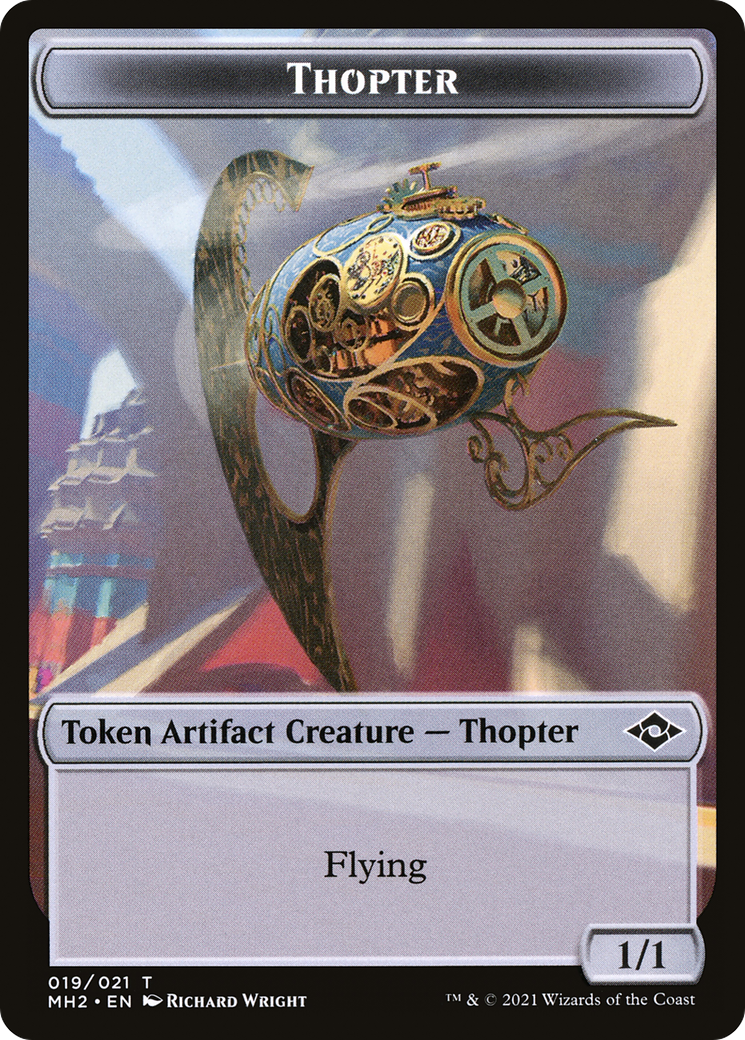 Thopter (TMH2-019) - Modern Horizons 2 Tokens Foil - Premium MTG Single from Wizards of the Coast - Just $0! Shop now at Game Crave Tournament Store
