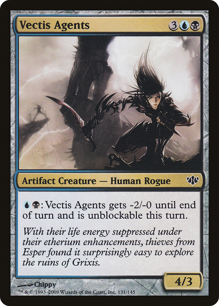 Vectis Agents (CON-131) - Conflux Foil - Premium MTG Single from Wizards of the Coast - Just $0.08! Shop now at Game Crave Tournament Store