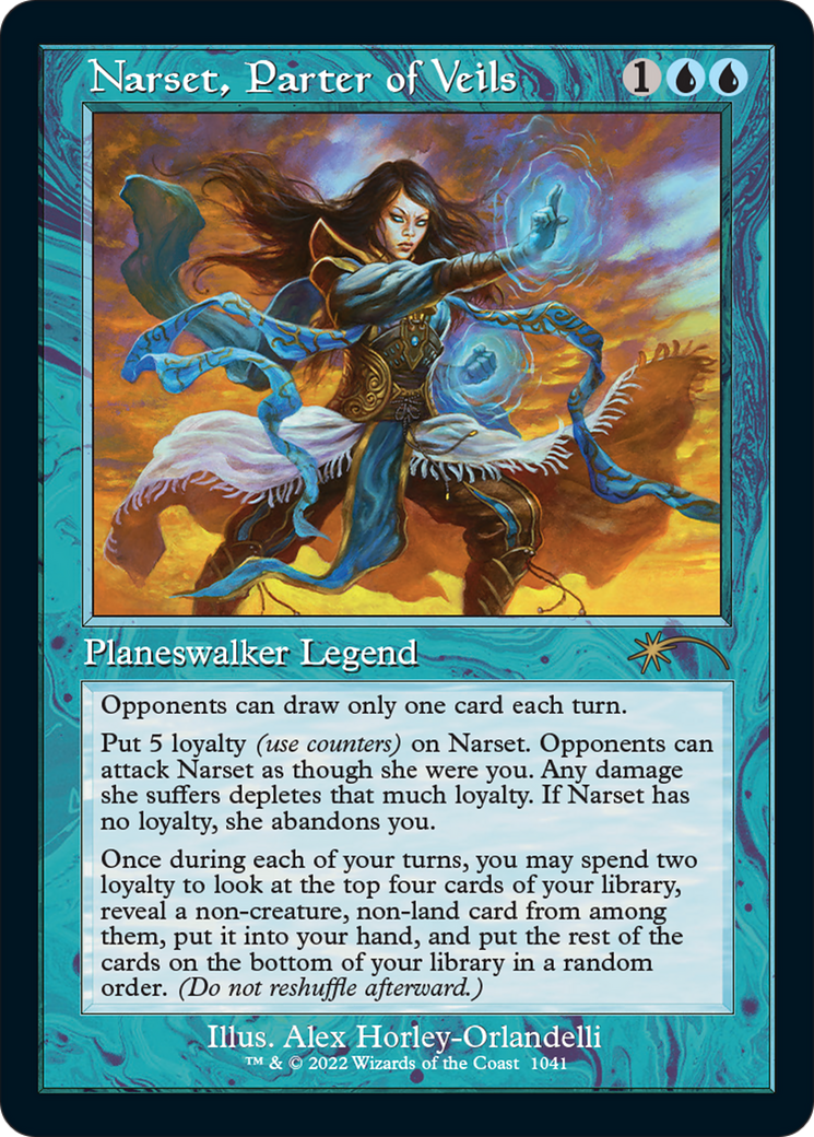 Narset, Parter of Veils (SLD-1041) - Secret Lair Drop Foil - Premium MTG Single from Wizards of the Coast - Just $23.71! Shop now at Game Crave Tournament Store