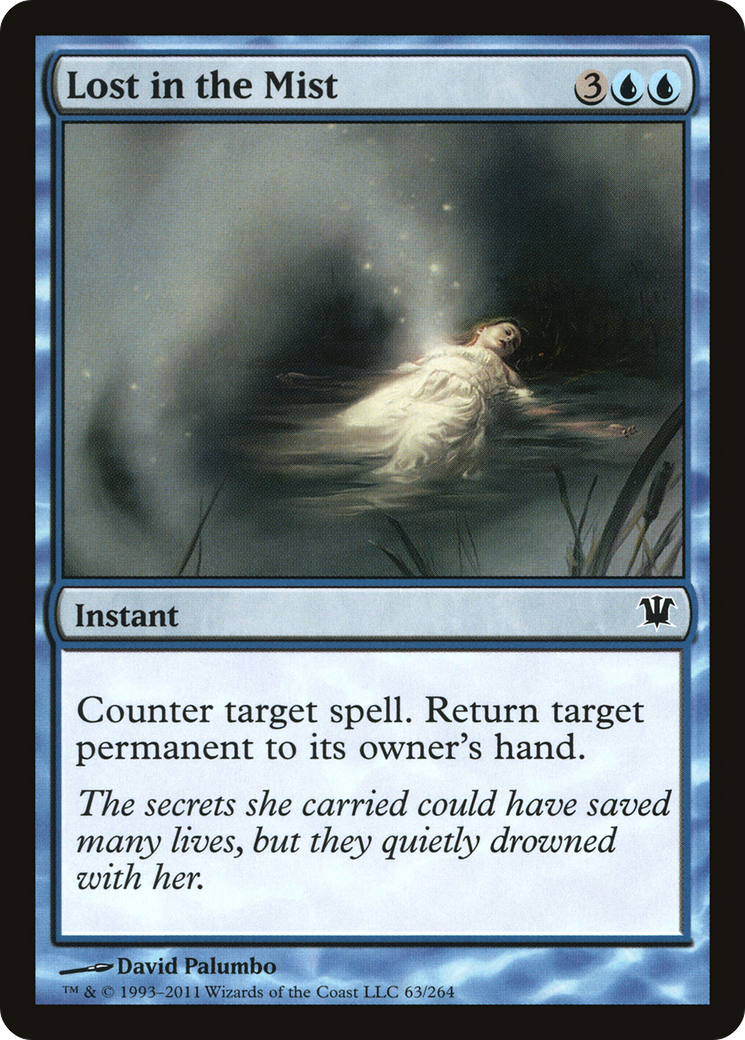Lost in the Mist (ISD-063) - Innistrad - Premium MTG Single from Wizards of the Coast - Just $0.18! Shop now at Game Crave Tournament Store