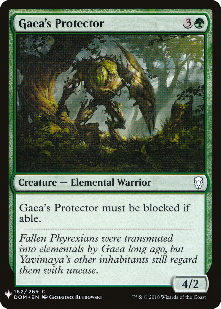 Gaea's Protector (MB1-1217) - Mystery Booster - Premium MTG Single from Wizards of the Coast - Just $0.08! Shop now at Game Crave Tournament Store