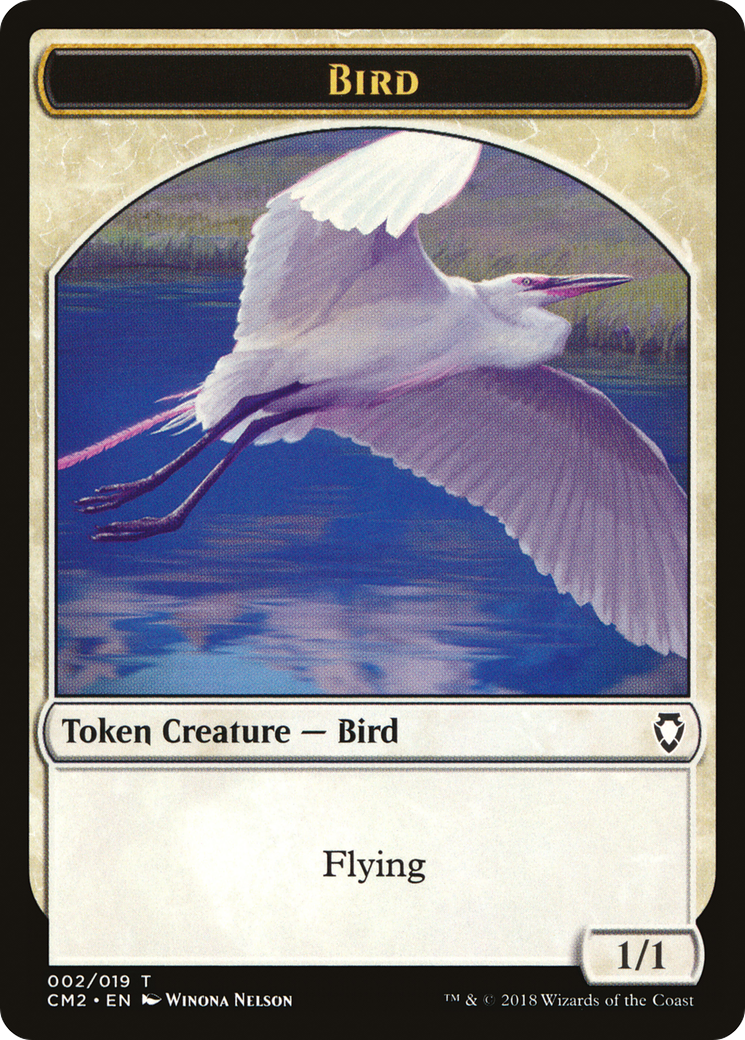 Bird (TCM2-002) - Commander Anthology Volume II Tokens - Premium MTG Single from Wizards of the Coast - Just $0.25! Shop now at Game Crave Tournament Store