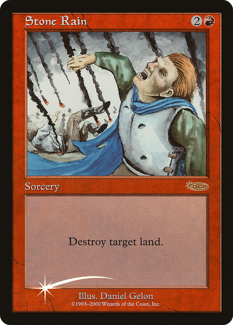Stone Rain (FNM-010) - Friday Night Magic 2000 Foil - Premium MTG Single from Wizards of the Coast - Just $2.84! Shop now at Game Crave Tournament Store