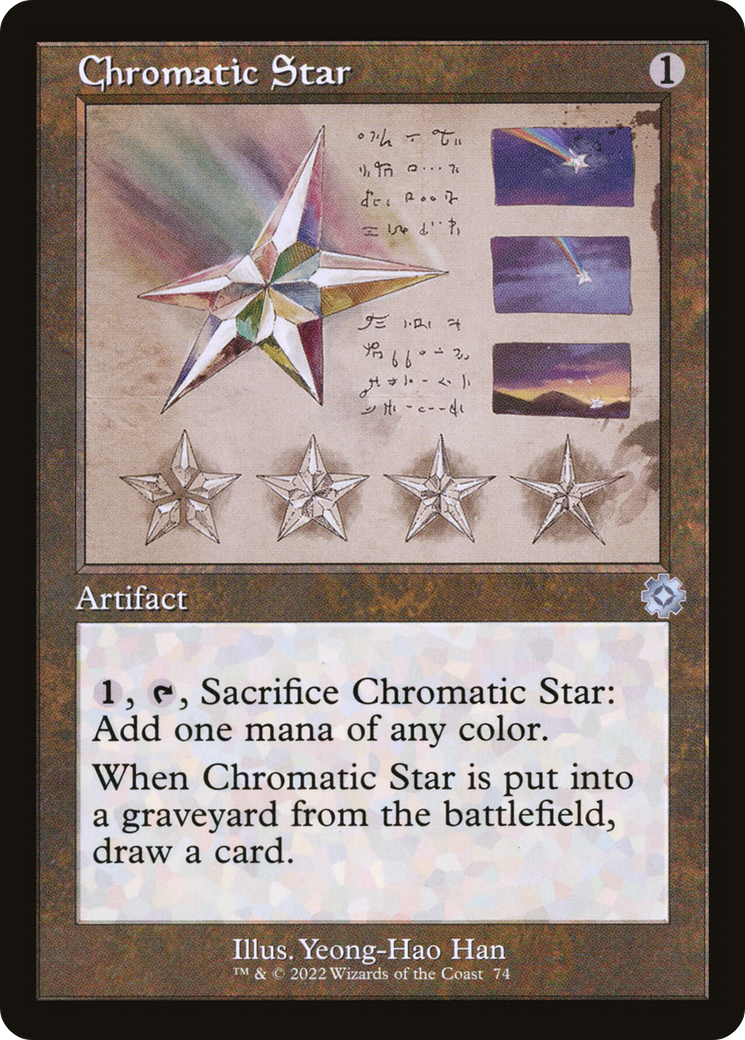 Chromatic Star (BRR-074) - The Brothers' War Retro Artifacts - Premium MTG Single from Wizards of the Coast - Just $0.08! Shop now at Game Crave Tournament Store