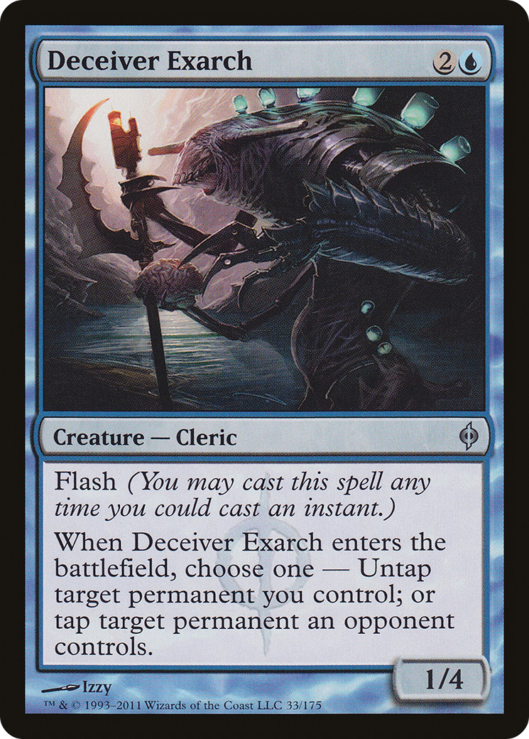 Deceiver Exarch (NPH-033) - New Phyrexia - Premium MTG Single from Wizards of the Coast - Just $0.27! Shop now at Game Crave Tournament Store