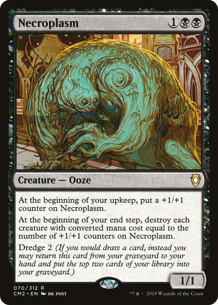 Necroplasm (CM2-070) - Commander Anthology Volume II - Premium MTG Single from Wizards of the Coast - Just $0.26! Shop now at Game Crave Tournament Store