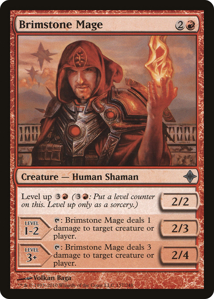 Brimstone Mage (ROE-137) - Rise of the Eldrazi - Premium MTG Single from Wizards of the Coast - Just $0.08! Shop now at Game Crave Tournament Store