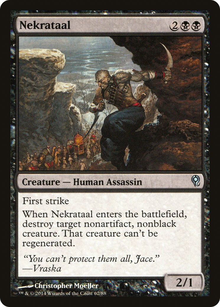 Nekrataal (DDM-062) - Duel Decks: Jace vs. Vraska - Premium MTG Single from Wizards of the Coast - Just $0.08! Shop now at Game Crave Tournament Store