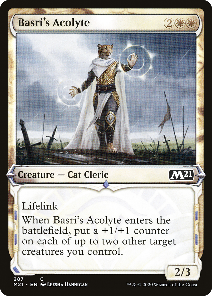 Basri's Acolyte (M21-287) - Core Set 2021: (Showcase) - Premium MTG Single from Wizards of the Coast - Just $0.08! Shop now at Game Crave Tournament Store