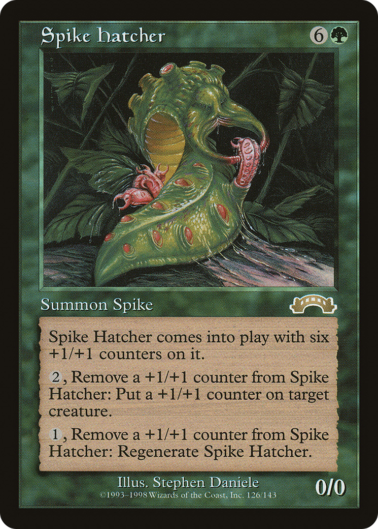 Spike Hatcher (EXO-126) - Exodus - Premium MTG Single from Wizards of the Coast - Just $0.11! Shop now at Game Crave Tournament Store