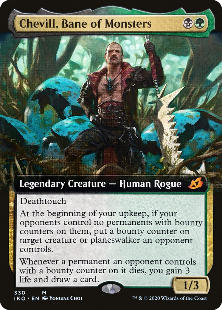 Chevill, Bane of Monsters (IKO-330) - Ikoria: Lair of Behemoths: (Extended Art) Foil - Premium MTG Single from Wizards of the Coast - Just $1.27! Shop now at Game Crave Tournament Store