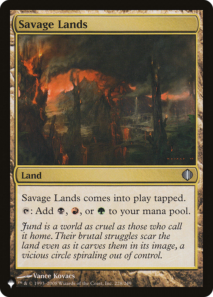 Savage Lands (PCTB-081) - From Cute to Brute - Premium MTG Single from Wizards of the Coast - Just $0.38! Shop now at Game Crave Tournament Store