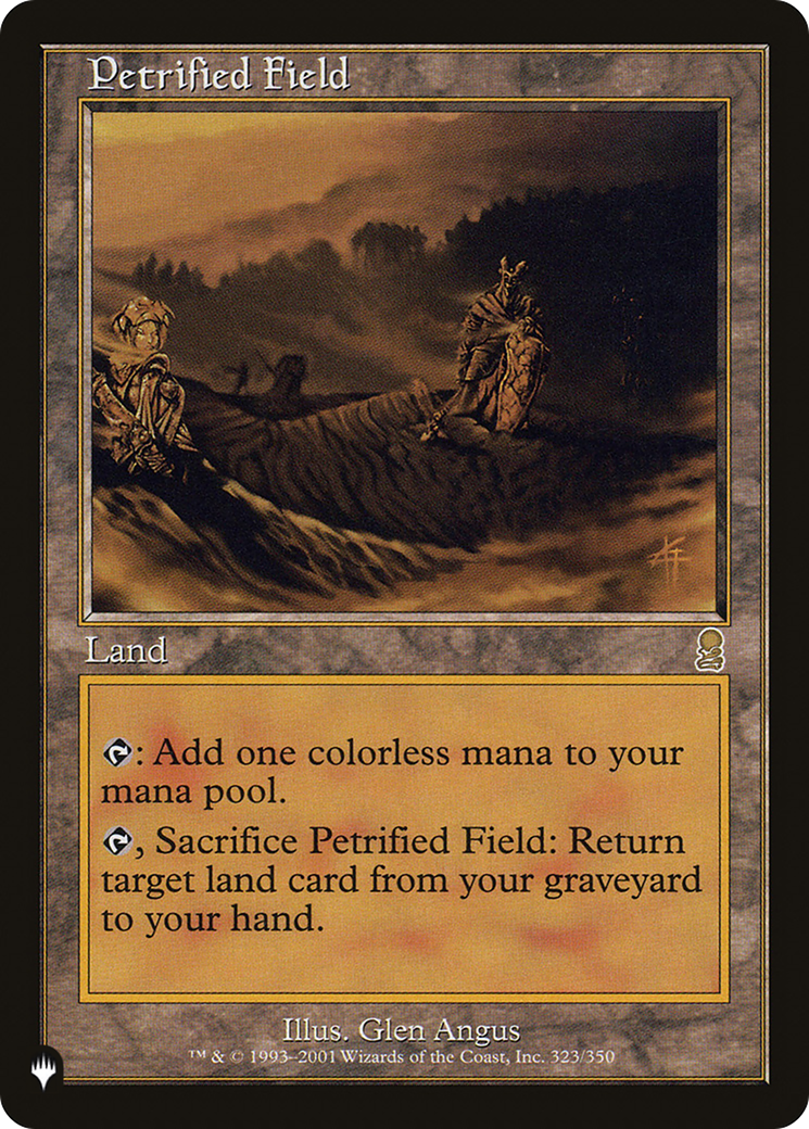 Petrified Field (PLIST-451) - The List - Premium MTG Single from Wizards of the Coast - Just $1.18! Shop now at Game Crave Tournament Store