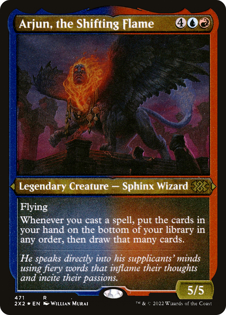Arjun, the Shifting Flame (2X2-471) - Double Masters 2022 Etched Foil - Premium MTG Single from Wizards of the Coast - Just $0.53! Shop now at Game Crave Tournament Store