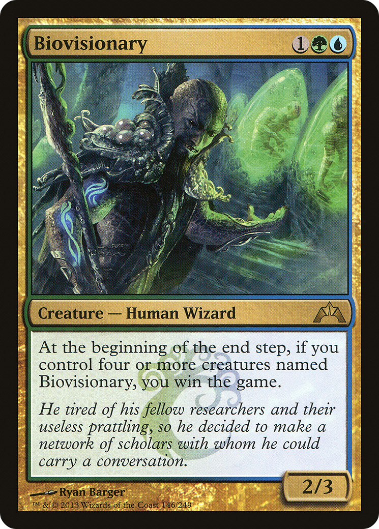 Biovisionary (GTC-146) - Gatecrash - Premium MTG Single from Wizards of the Coast - Just $0.09! Shop now at Game Crave Tournament Store