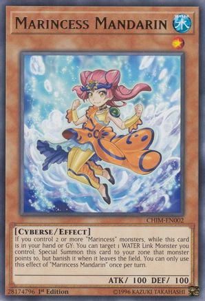 Marincess Mandarin (CHIM-EN002) - Chaos Impact Unlimited - Premium Yugioh Single from Konami - Just $0.46! Shop now at Game Crave Tournament Store