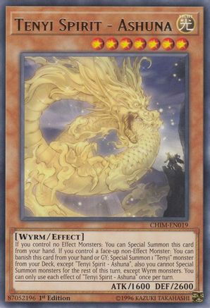 Tenyi Spirit - Ashuna (CHIM-EN019) - Chaos Impact Unlimited - Premium Yugioh Single from Konami - Just $0.26! Shop now at Game Crave Tournament Store