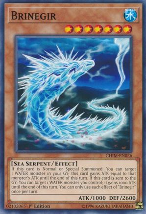Brinegir (CHIM-EN026) - Chaos Impact Unlimited - Premium Yugioh Single from Konami - Just $0.25! Shop now at Game Crave Tournament Store