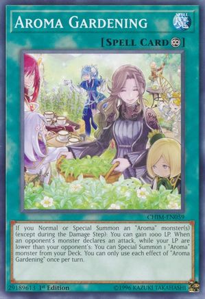Aroma Gardening (CHIM-EN059) - Chaos Impact Unlimited - Premium Yugioh Single from Konami - Just $0.24! Shop now at Game Crave Tournament Store