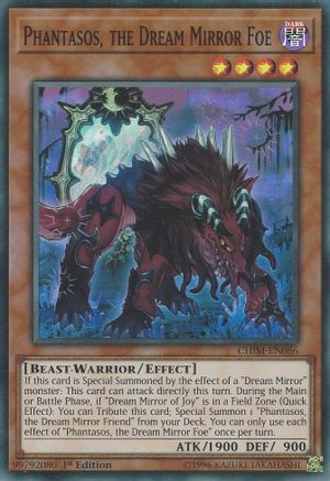 Phantasos, the Dream Mirror Foe (CHIM-EN086) - Chaos Impact Unlimited - Premium Yugioh Single from Konami - Just $0.25! Shop now at Game Crave Tournament Store