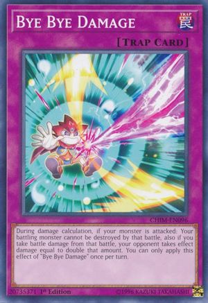 Bye Bye Damage (CHIM-EN096) - Chaos Impact Unlimited - Premium Yugioh Single from Konami - Just $0.25! Shop now at Game Crave Tournament Store