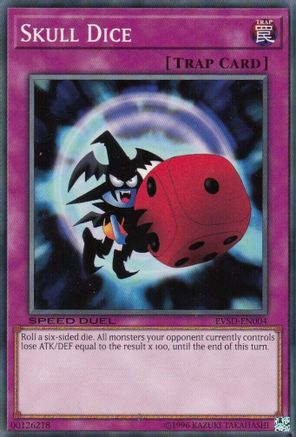 Skull Dice (EVSD-EN004) - Event Pack Speed Duel Unlimited - Premium Yugioh Single from Konami - Just $0.42! Shop now at Game Crave Tournament Store