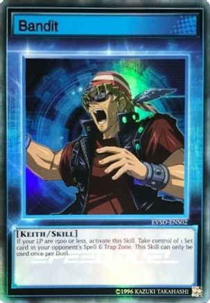 Bandit (EVSD-ENS02) - Event Pack Speed Duel Unlimited - Premium Yugioh Single from Konami - Just $1.09! Shop now at Game Crave Tournament Store