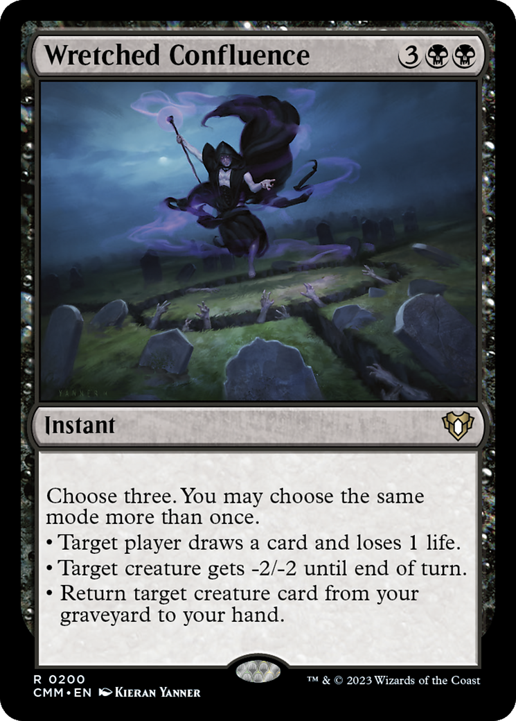 Wretched Confluence (CMM-200) - Commander Masters - Premium MTG Single from Wizards of the Coast - Just $0.25! Shop now at Game Crave Tournament Store