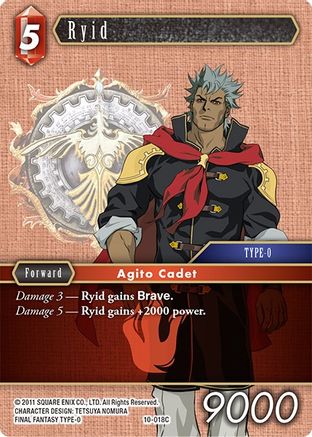 Ryid (OPUS X) Foil - Premium Final Fantasy Single from Opus X - Just $0.18! Shop now at Game Crave Tournament Store