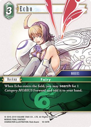 Echo (OPUS X) Foil - Premium Final Fantasy Single from Opus X - Just $0.49! Shop now at Game Crave Tournament Store