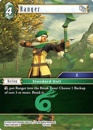 Ranger (OPUS X) - Premium Final Fantasy Single from Opus X - Just $0.25! Shop now at Game Crave Tournament Store