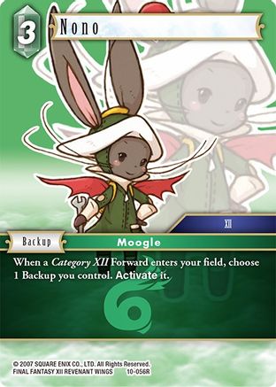 Nono (OPUS X) Foil - Premium Final Fantasy Single from Opus X - Just $0.47! Shop now at Game Crave Tournament Store
