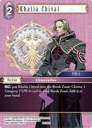 Khalia Chival (OPUS X) - Premium Final Fantasy Single from Opus X - Just $0.25! Shop now at Game Crave Tournament Store