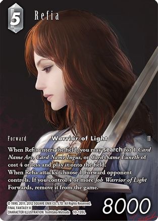 Refia (Full Art) (OPUS X) Foil - Premium Final Fantasy Single from Opus X - Just $42.74! Shop now at Game Crave Tournament Store