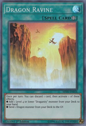 Dragon Ravine (MYFI-EN056) - Mystic Fighters 1st Edition - Premium Yugioh Single from Konami - Just $0.78! Shop now at Game Crave Tournament Store