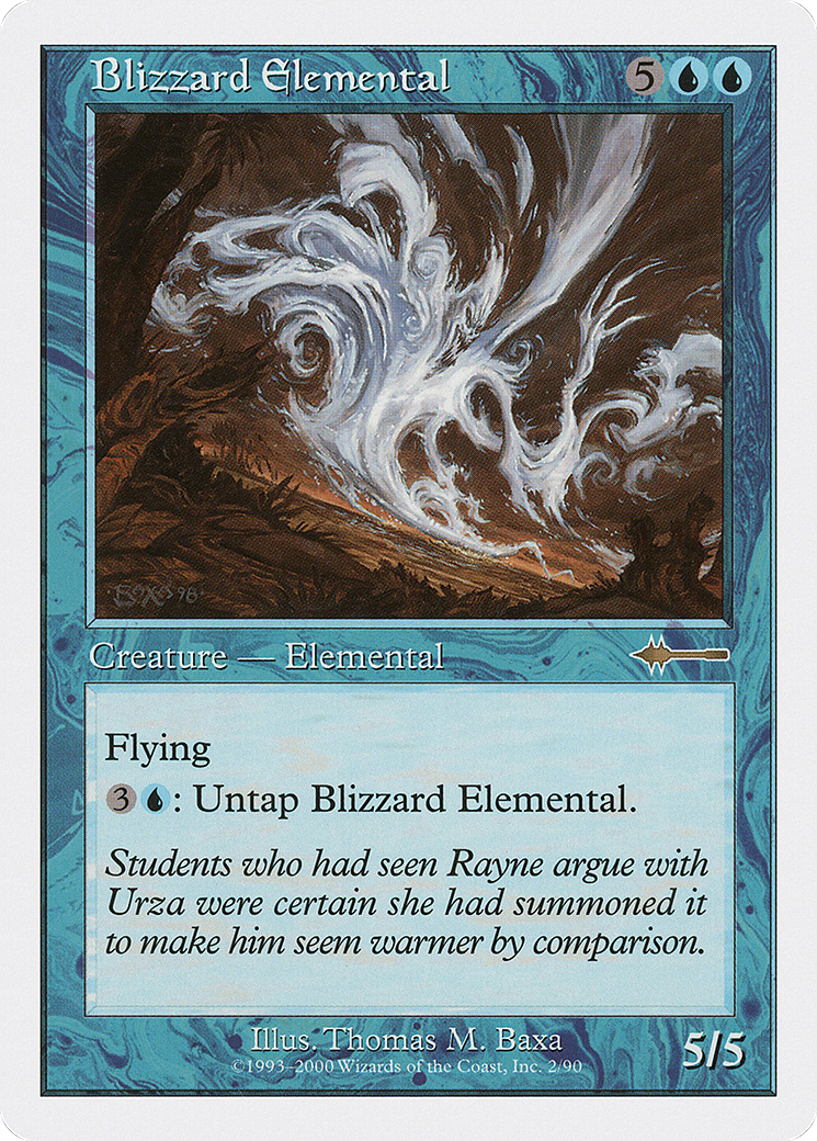 Blizzard Elemental (BTD-002) - Beatdown Box Set - Premium MTG Single from Wizards of the Coast - Just $0.08! Shop now at Game Crave Tournament Store