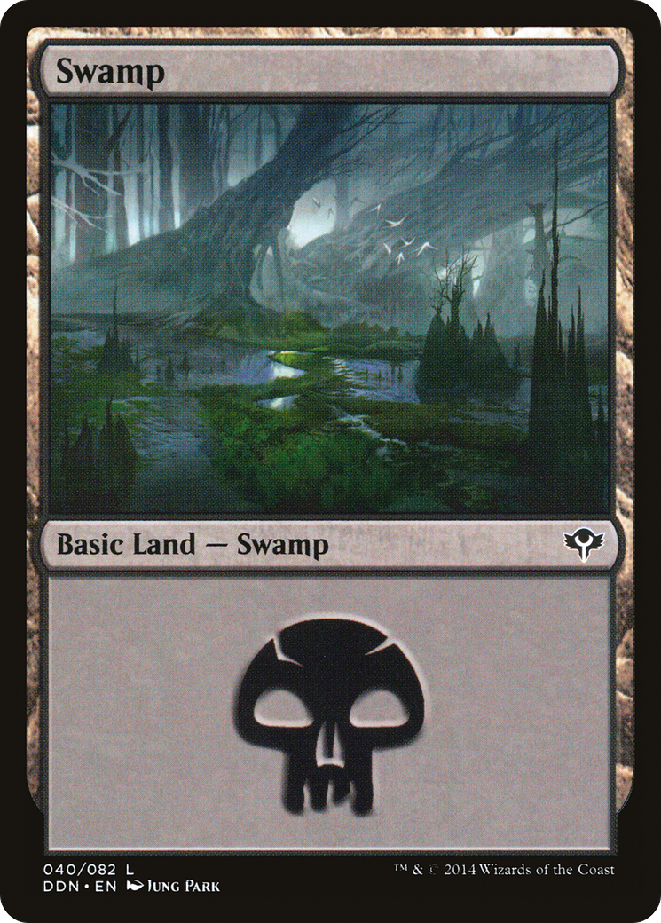 Swamp (DDN-040) - Duel Decks: Speed vs. Cunning - Premium MTG Single from Wizards of the Coast - Just $0.25! Shop now at Game Crave Tournament Store